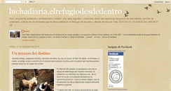 Desktop Screenshot of luchadiariaelrefugiodesdedentro.blogspot.com