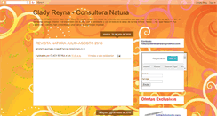 Desktop Screenshot of naturacosmeticosperu.blogspot.com