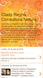 Mobile Screenshot of naturacosmeticosperu.blogspot.com