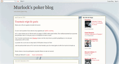 Desktop Screenshot of murlock7poker.blogspot.com