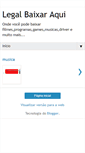 Mobile Screenshot of legalbaixar.blogspot.com