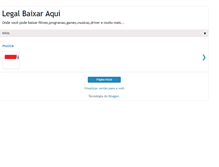 Tablet Screenshot of legalbaixar.blogspot.com
