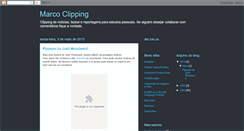 Desktop Screenshot of marcoclipping.blogspot.com