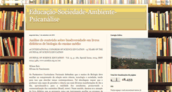 Desktop Screenshot of educao-sociedade-ambiente-psicanlise.blogspot.com