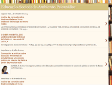Tablet Screenshot of educao-sociedade-ambiente-psicanlise.blogspot.com