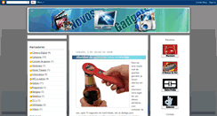 Desktop Screenshot of novosgadgets.blogspot.com