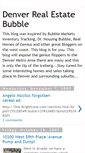 Mobile Screenshot of denverrealestatebubble.blogspot.com