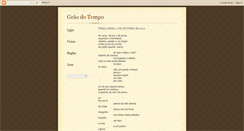 Desktop Screenshot of graodotempo.blogspot.com