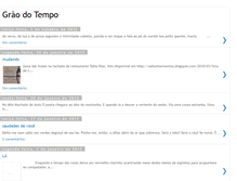 Tablet Screenshot of graodotempo.blogspot.com