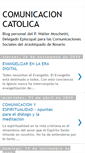 Mobile Screenshot of comunicacioncatolica.blogspot.com