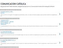 Tablet Screenshot of comunicacioncatolica.blogspot.com