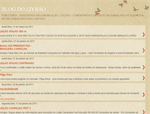 Tablet Screenshot of blogdolivrao.blogspot.com