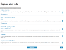 Tablet Screenshot of doevida.blogspot.com