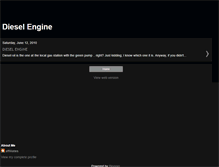 Tablet Screenshot of dieseloilengine.blogspot.com