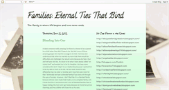 Desktop Screenshot of eternaltiesthatbind.blogspot.com