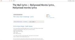 Desktop Screenshot of lyricsnet.blogspot.com