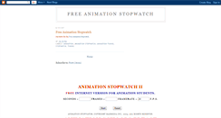 Desktop Screenshot of animationtiming.blogspot.com