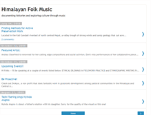 Tablet Screenshot of folkmusicarchive.blogspot.com