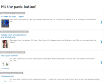 Tablet Screenshot of manic-panic-room.blogspot.com