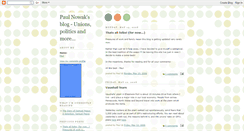 Desktop Screenshot of paulnowak.blogspot.com