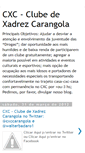 Mobile Screenshot of clubedexadrezcarangola.blogspot.com