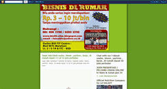 Desktop Screenshot of bisnis-dirumah.blogspot.com