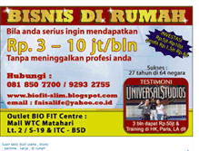 Tablet Screenshot of bisnis-dirumah.blogspot.com