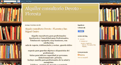 Desktop Screenshot of alquilerconsultoriodevoto-floresta.blogspot.com