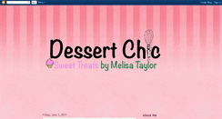 Desktop Screenshot of dessertchic.blogspot.com