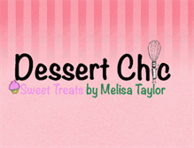 Tablet Screenshot of dessertchic.blogspot.com