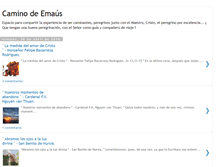 Tablet Screenshot of caminodeemauschile.blogspot.com