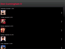 Tablet Screenshot of doncunningham.blogspot.com