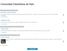 Tablet Screenshot of halo-colombia.blogspot.com