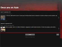 Tablet Screenshot of deuxansenasie.blogspot.com