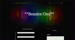 Desktop Screenshot of beautee-on9.blogspot.com