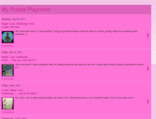 Tablet Screenshot of mypurpleplayroom.blogspot.com