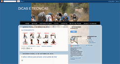 Desktop Screenshot of dicasetecnicas.blogspot.com