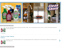 Tablet Screenshot of cleanandshield.blogspot.com