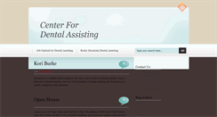 Desktop Screenshot of centerfordentalassisting.blogspot.com