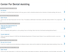 Tablet Screenshot of centerfordentalassisting.blogspot.com