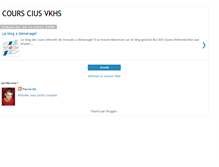 Tablet Screenshot of coursintensifs.blogspot.com