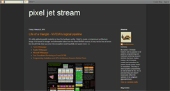 Desktop Screenshot of pixeljetstream.blogspot.com