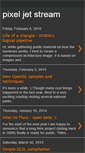 Mobile Screenshot of pixeljetstream.blogspot.com