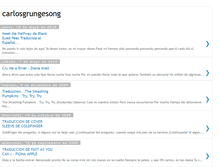 Tablet Screenshot of carlosgrungesong.blogspot.com