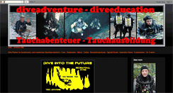 Desktop Screenshot of diveadventure-diveeducation.blogspot.com
