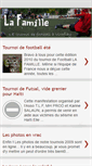 Mobile Screenshot of lafamille-football.blogspot.com