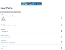 Tablet Screenshot of nerdvicious.blogspot.com