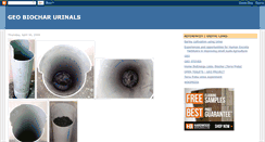 Desktop Screenshot of e-biocharurinals.blogspot.com