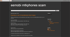 Desktop Screenshot of eemobi-scam.blogspot.com