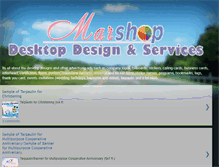 Tablet Screenshot of marinadesigns.blogspot.com